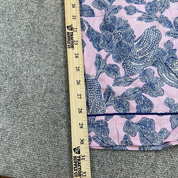 Victoria's Secret Mayfair COTTON MODAL Floral Pink Pajamas Matching Set Large - Picture 5 of 15